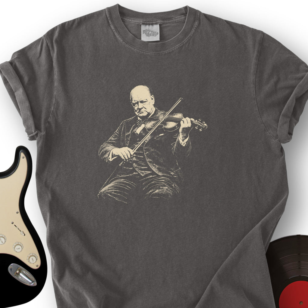Churchill Violin T-Shirt product image 4