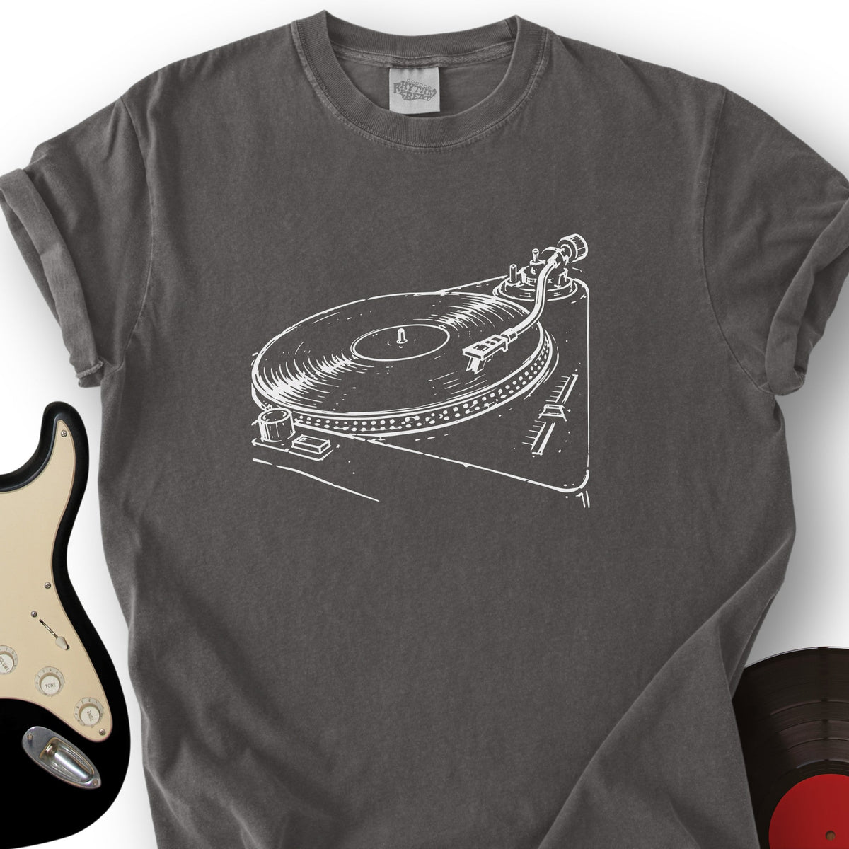 Turntable Sketch T-Shirt product image 6