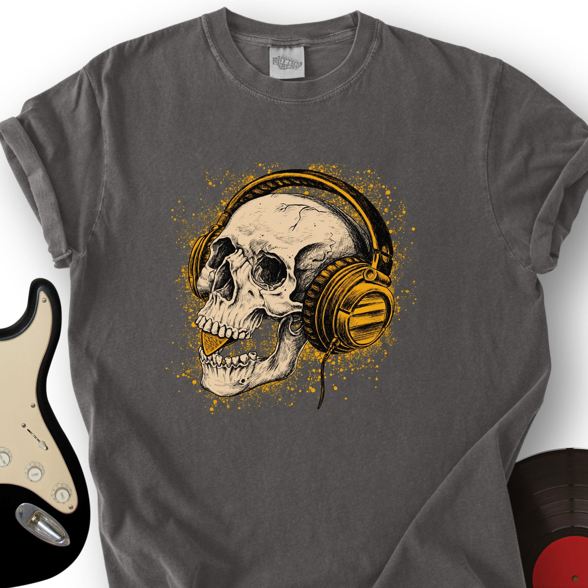 Rock The Skull Pick T-Shirt product image 6