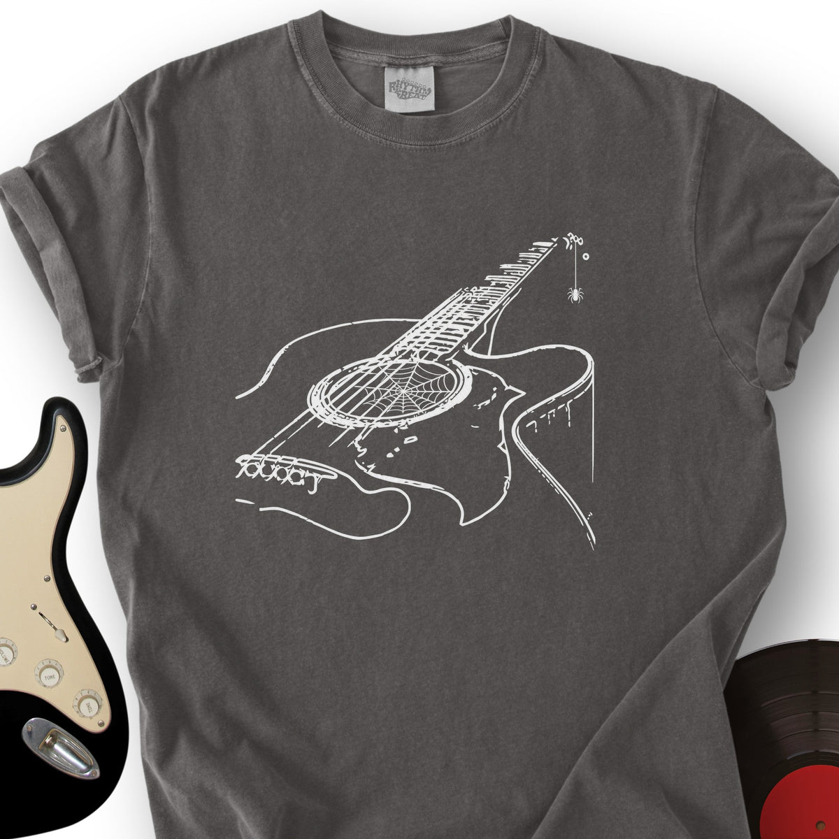 Cobweb Guitar T-Shirt product image 6