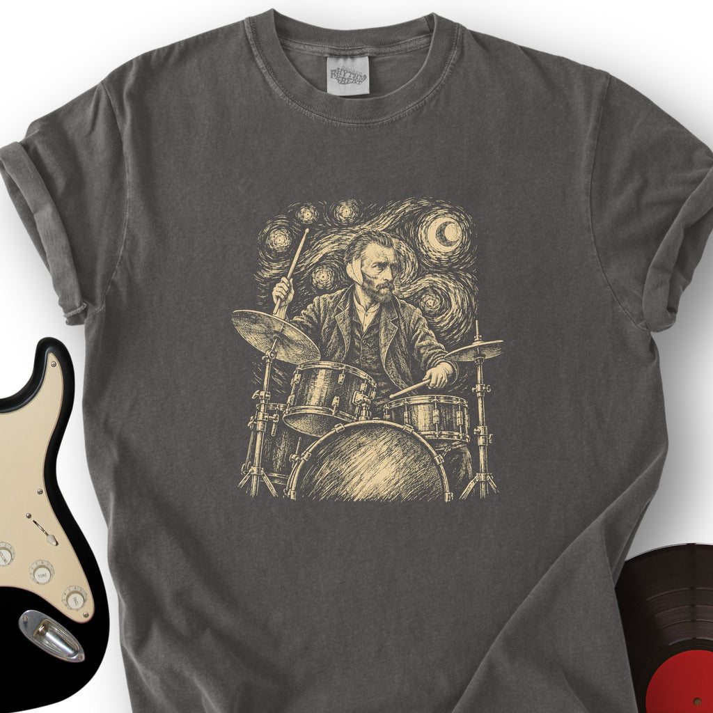 Van Gogh Drummer T-Shirt product image 3