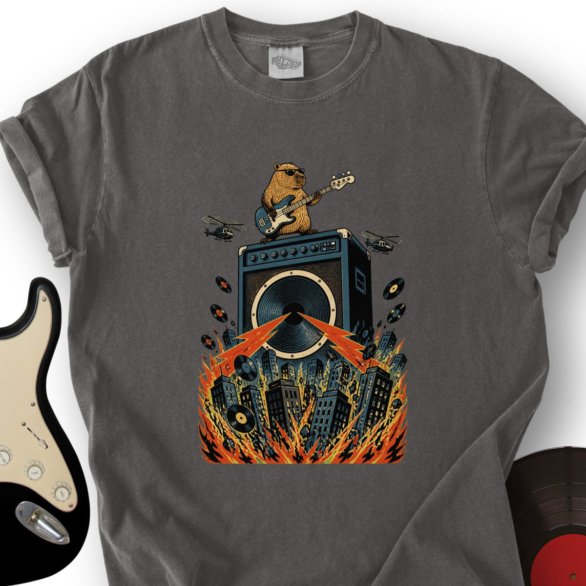 Capybara Amplified T-Shirt product image 2