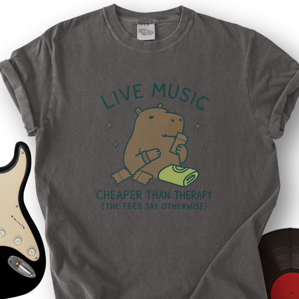 Live Music Therapy T-Shirt product image 5