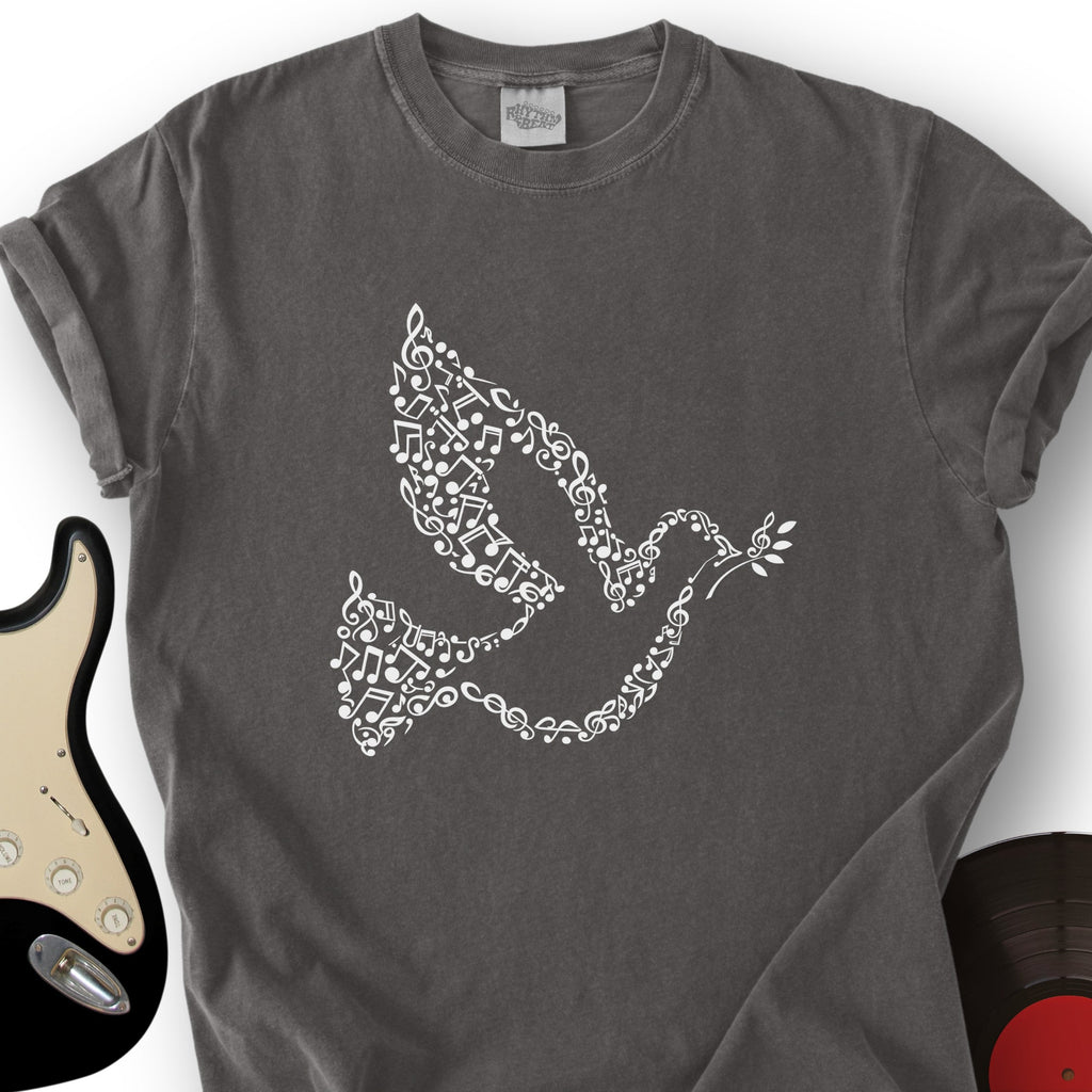 Notes Dove T-Shirt product image 4