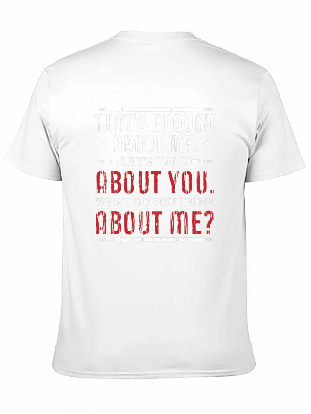 Funny About Me Graphic Tee - Black product image 5