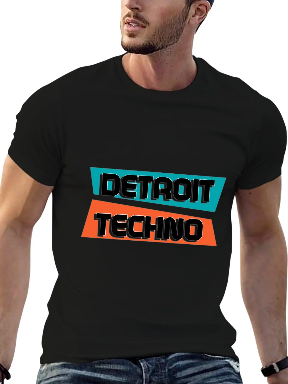Detroit Techno Graphic Tee - Black product image 4