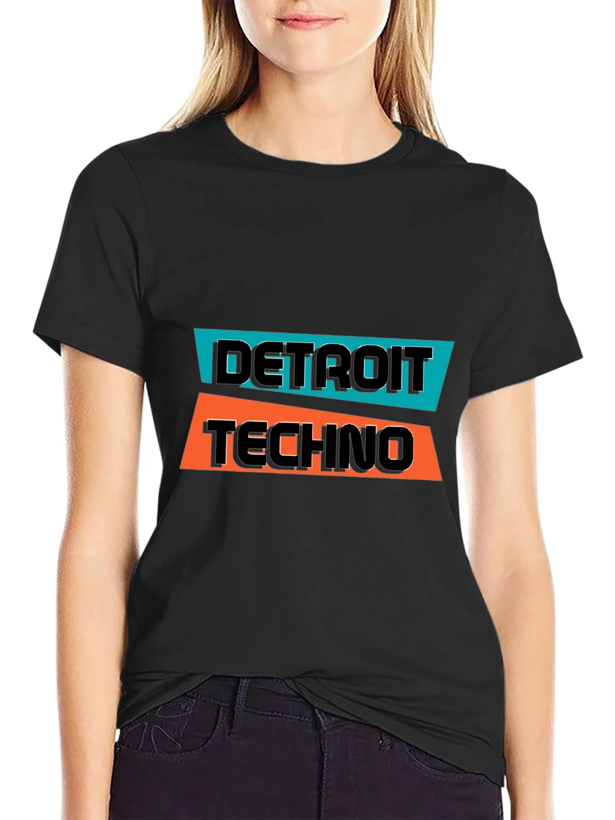 Detroit Techno Graphic Tee - Black product image 2