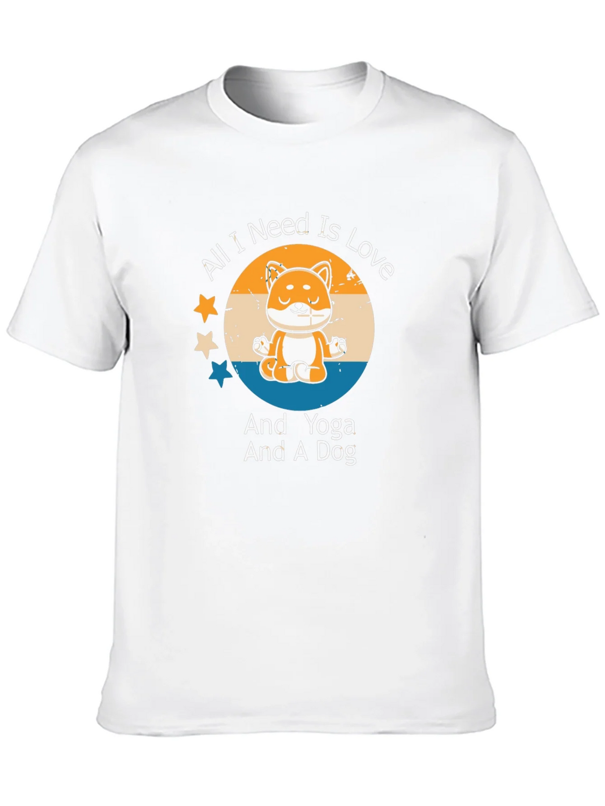 Yoga Dog Lover T-Shirt - All I Need Is Love product image 9
