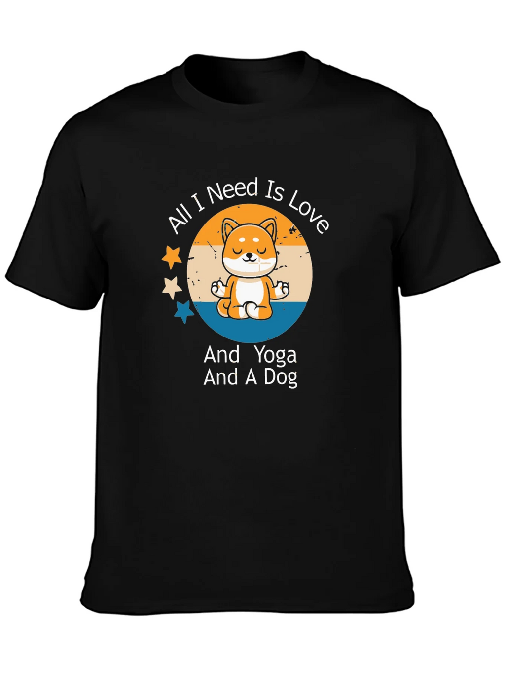 Yoga Dog Lover T-Shirt - All I Need Is Love product image 3