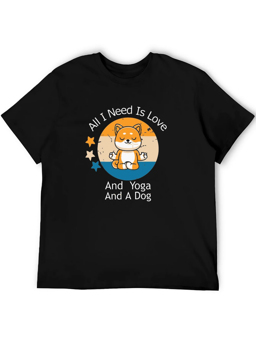Yoga Dog Lover T-Shirt - All I Need Is Love product image 5