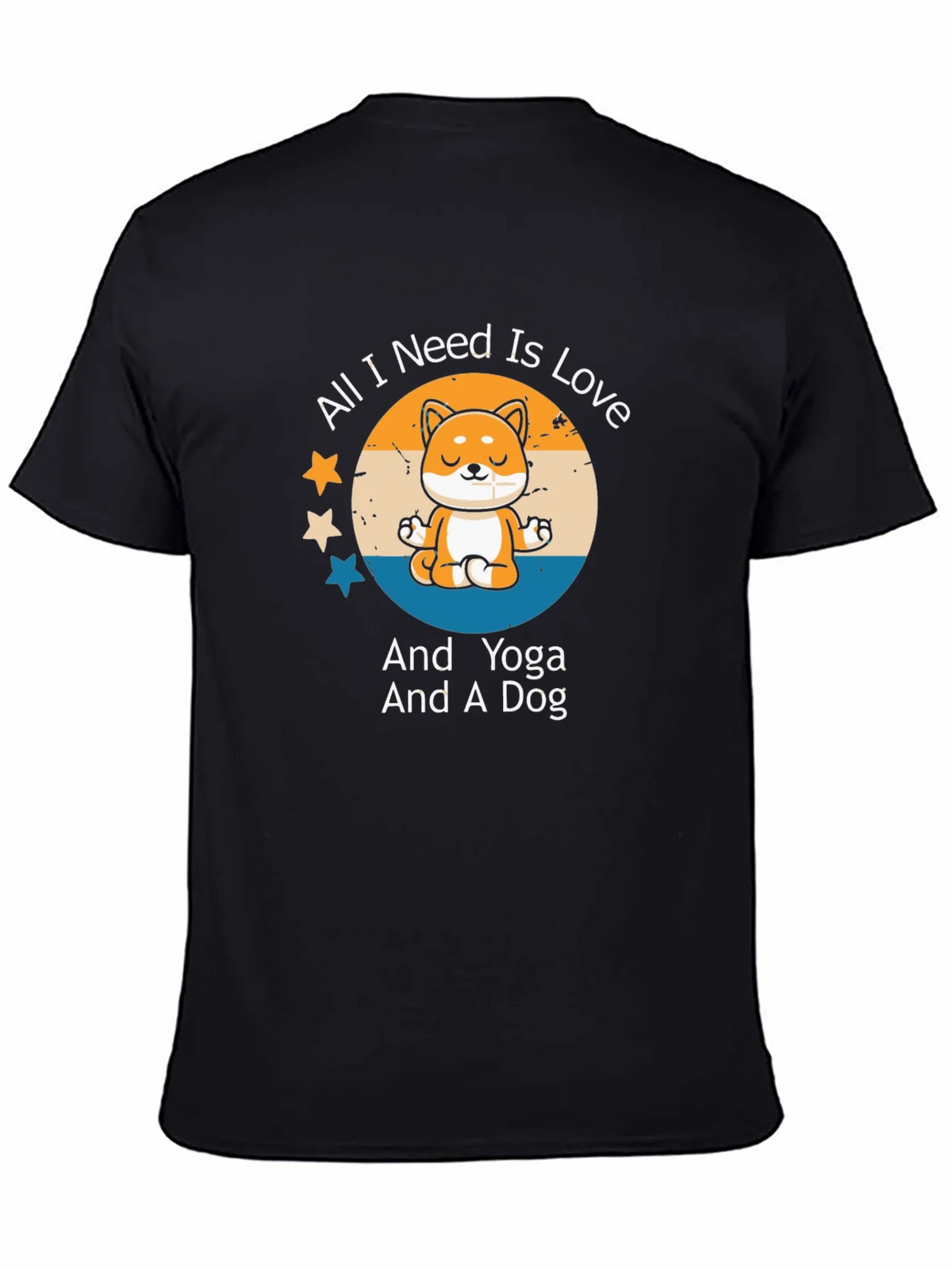 Yoga Dog Lover T-Shirt - All I Need Is Love product image 4