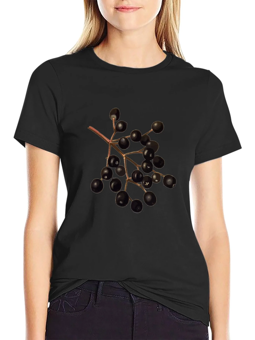 Black Berry Branch Graphic Tee product image 2