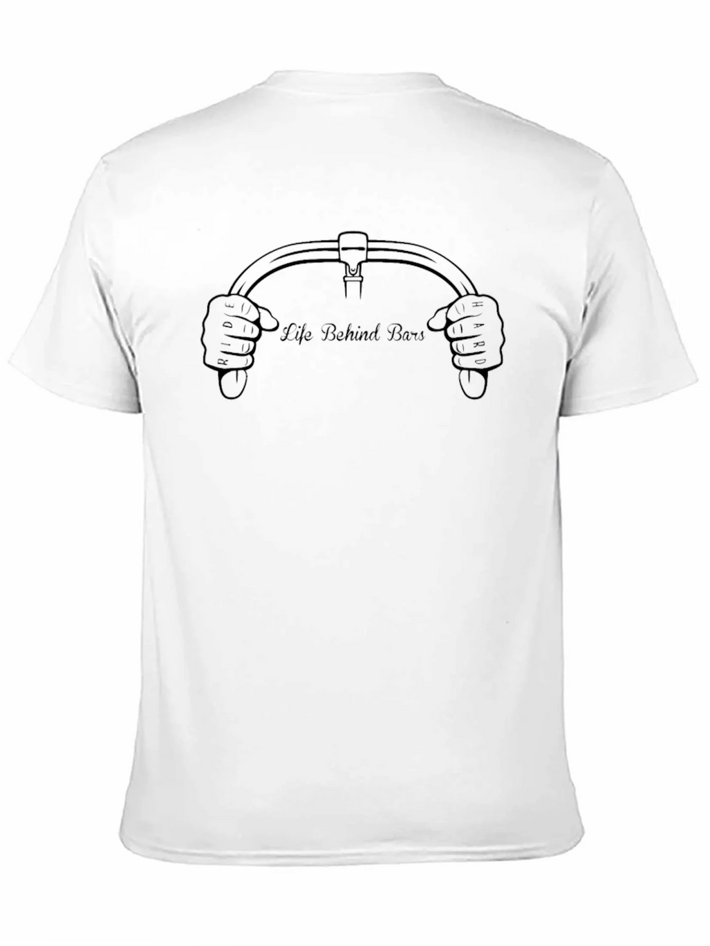 Life Behind Bars T-Shirt - Motorcycle Handlebar Design product image 10
