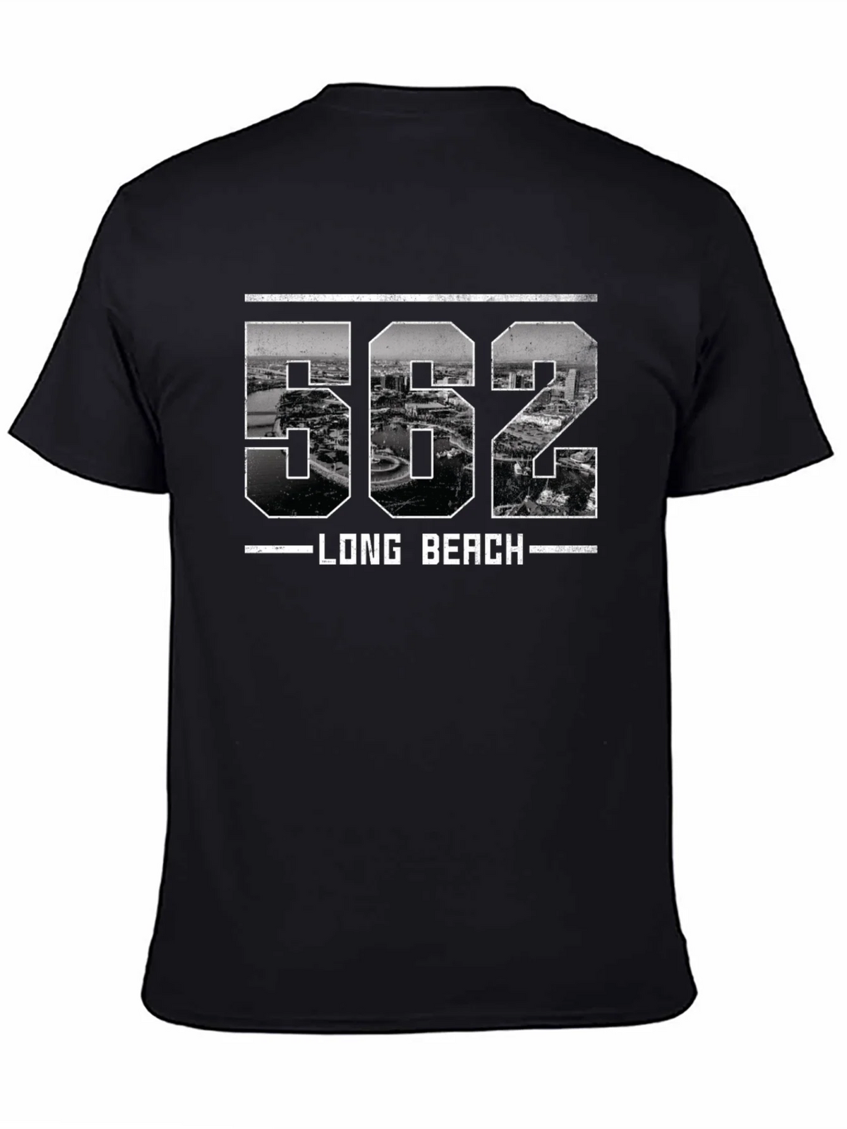Long Beach 562 Area Code T-Shirt product image 2