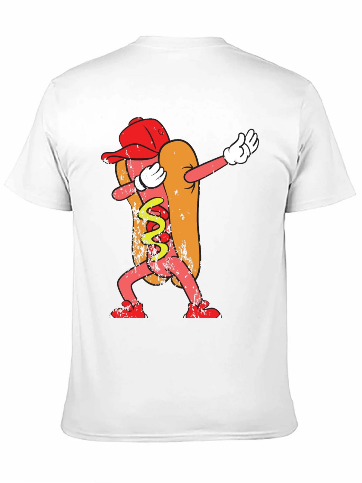 Dabbing Hot Dog Graphic Tee product image 10
