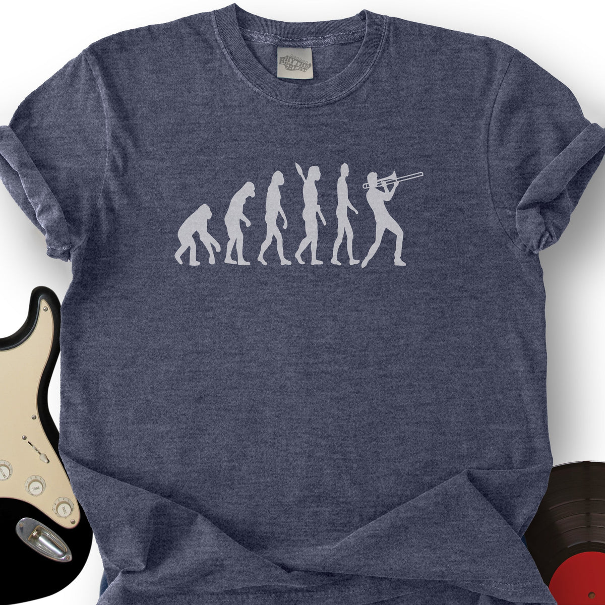 Evolution of Trombone T-Shirt product image 6