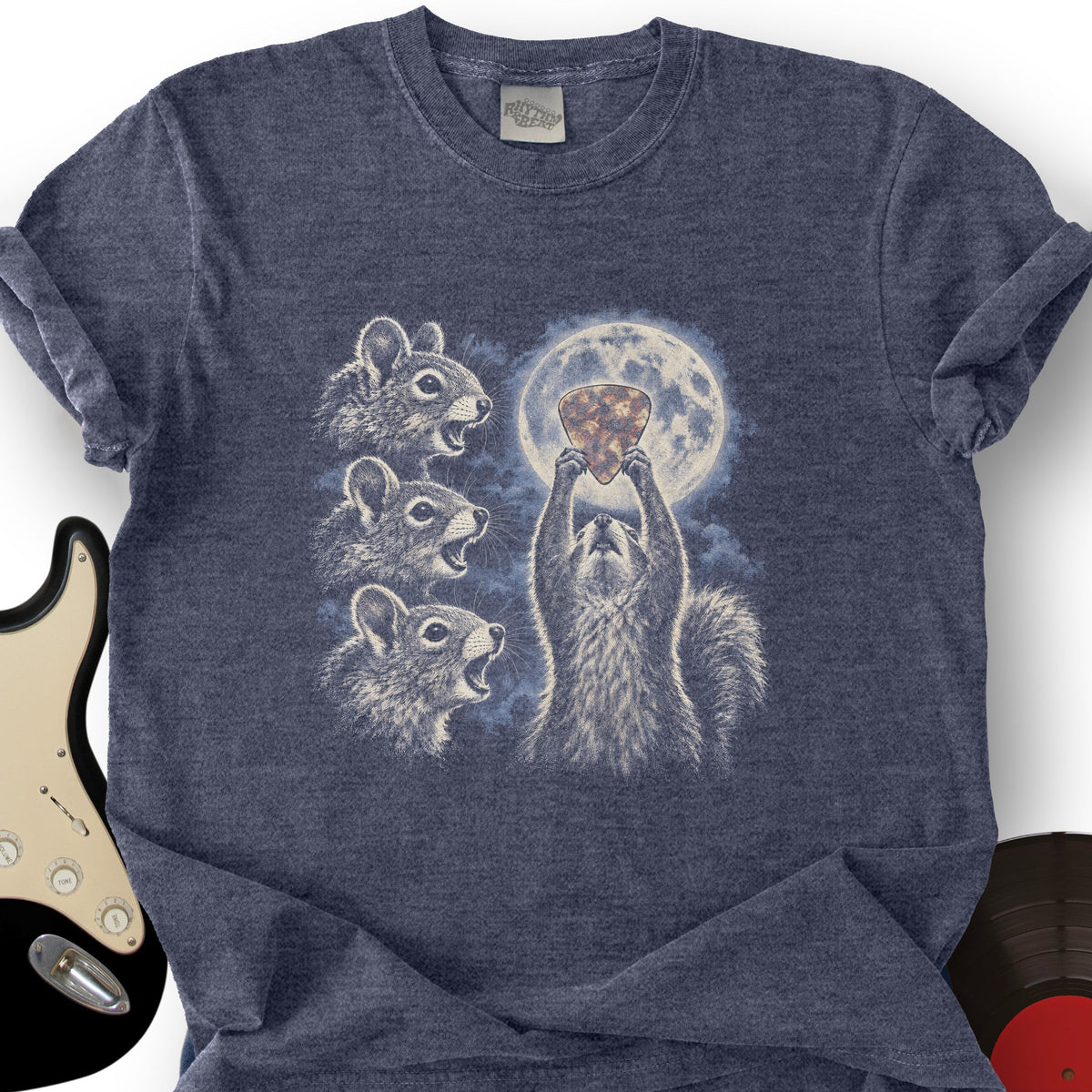 Squirrel Pick Moon T-Shirt product image 2