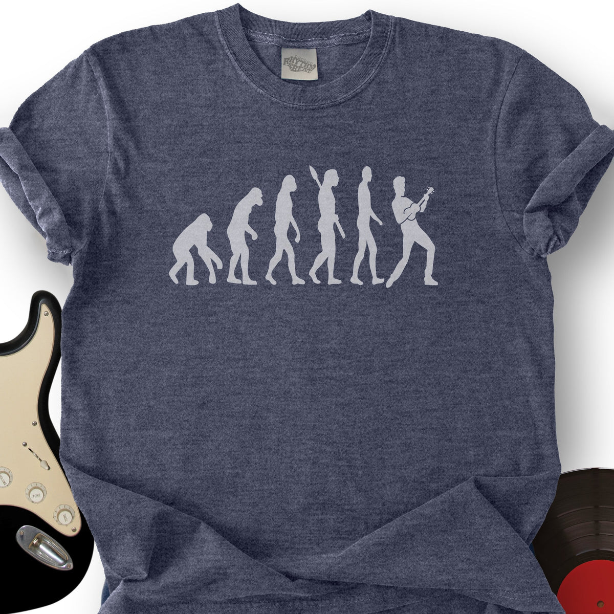 Evolution of Ukulele T-Shirt product image 5