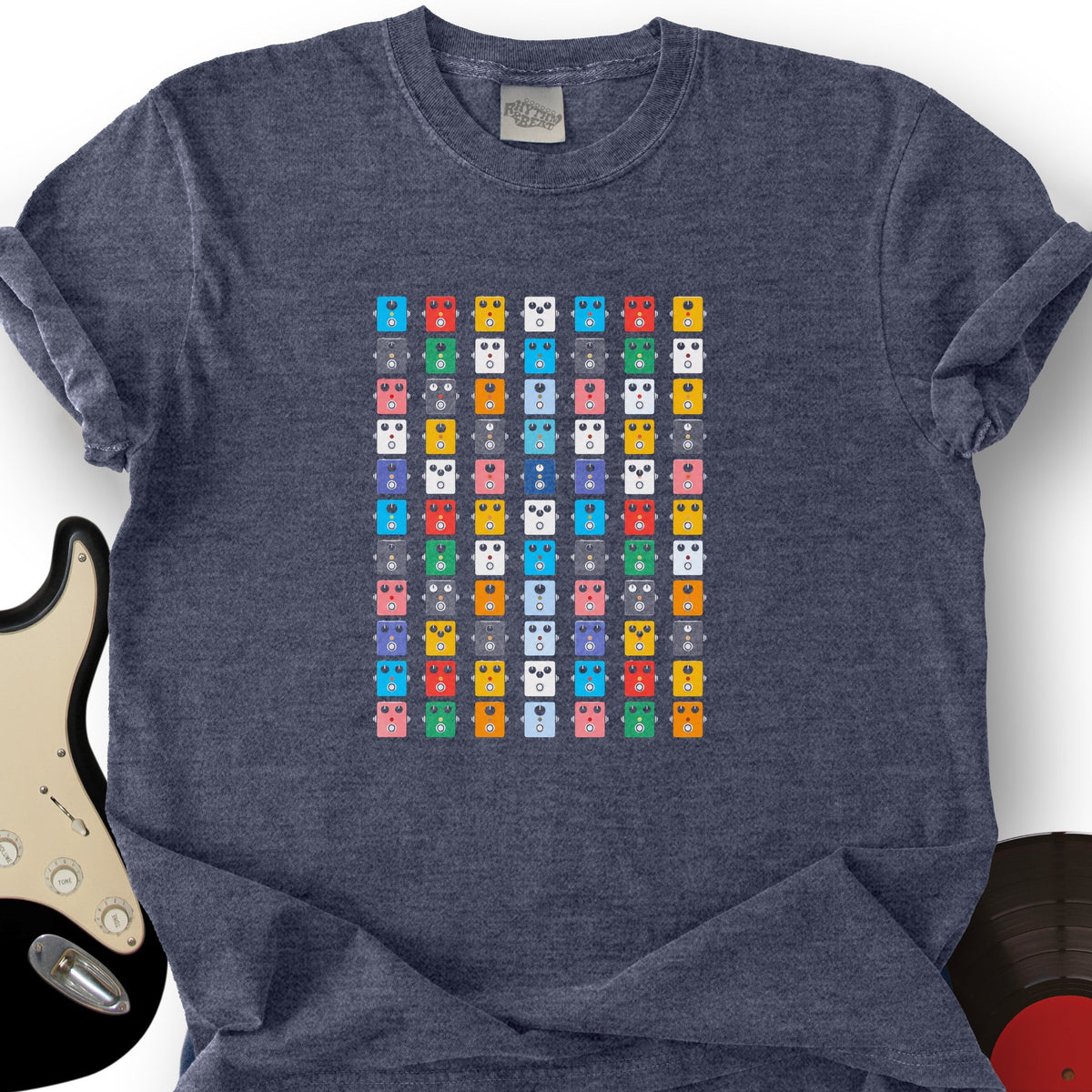 Rainbow Pedals T-Shirt product image 4