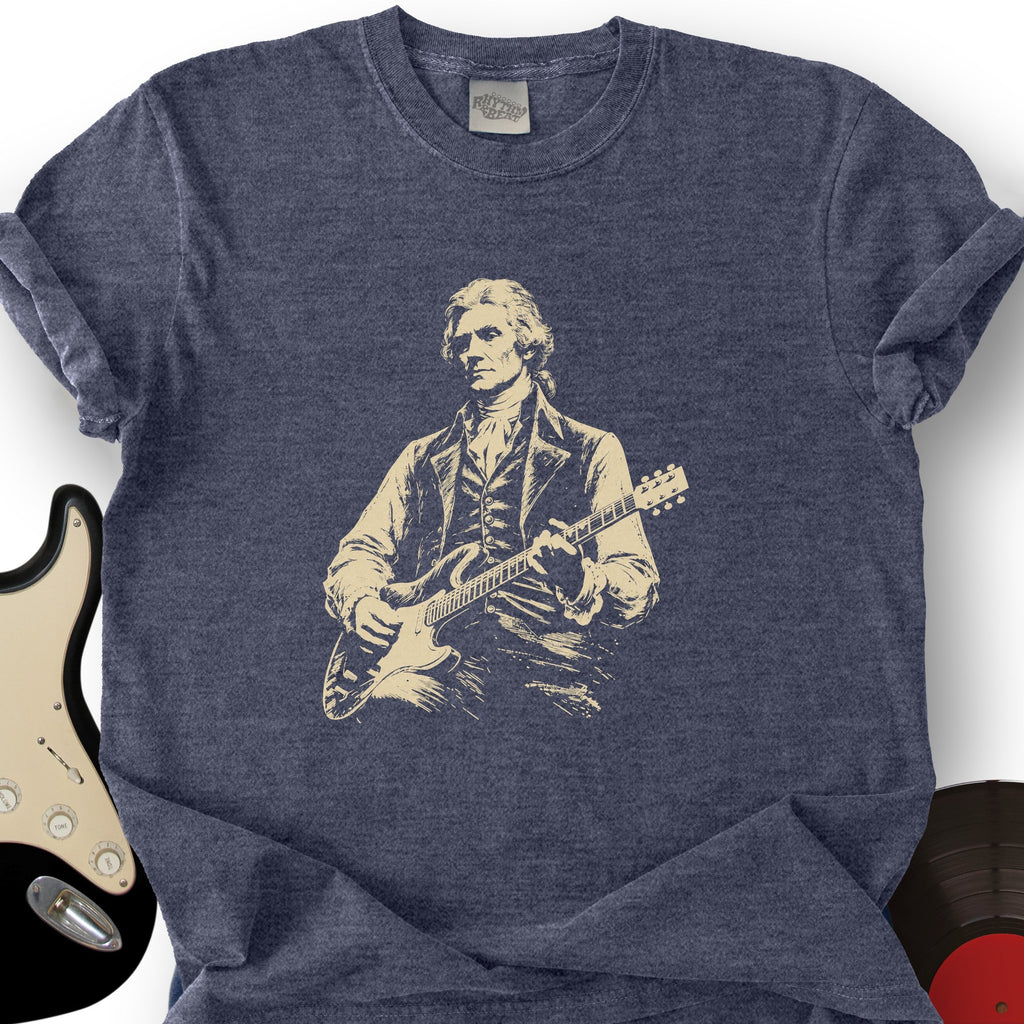Thomas Jefferson Guitar T-Shirt product image 5