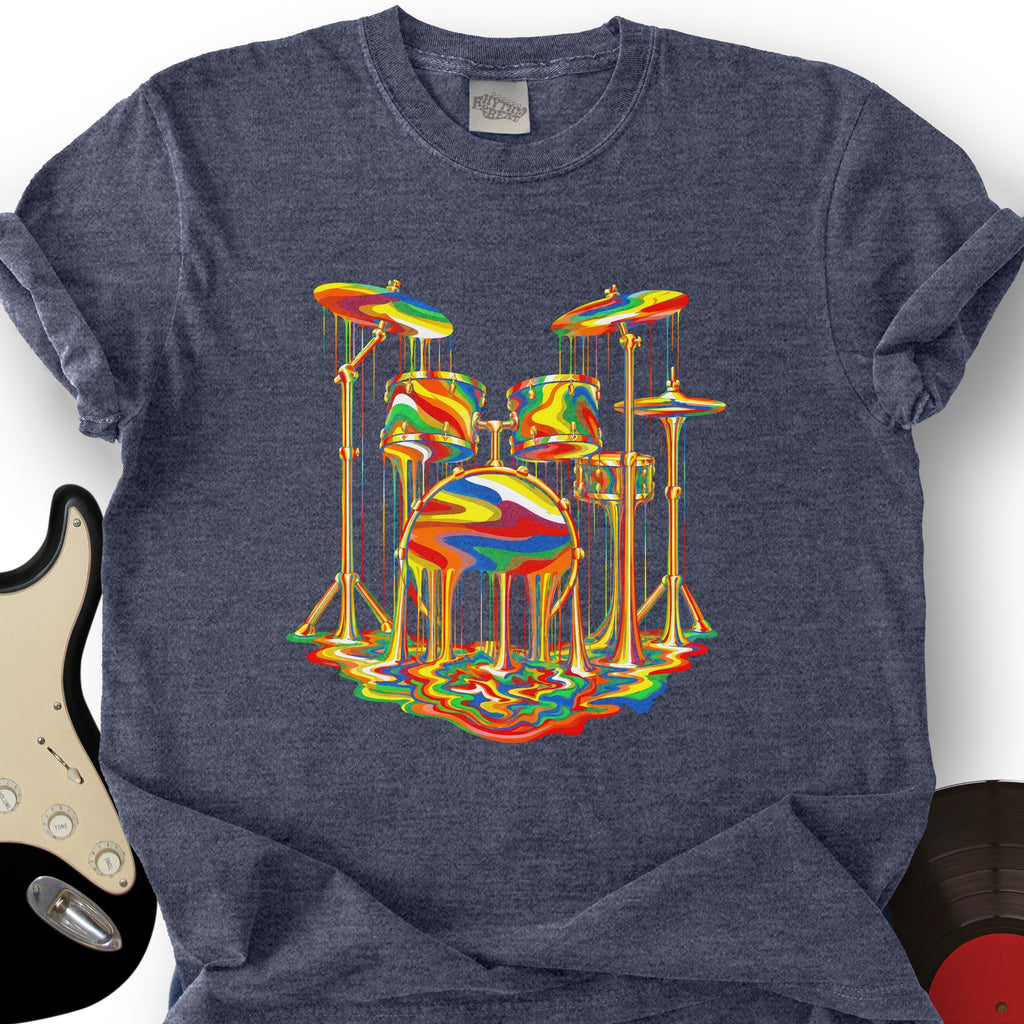 Melting Rainbow Drums T-Shirt product image 5