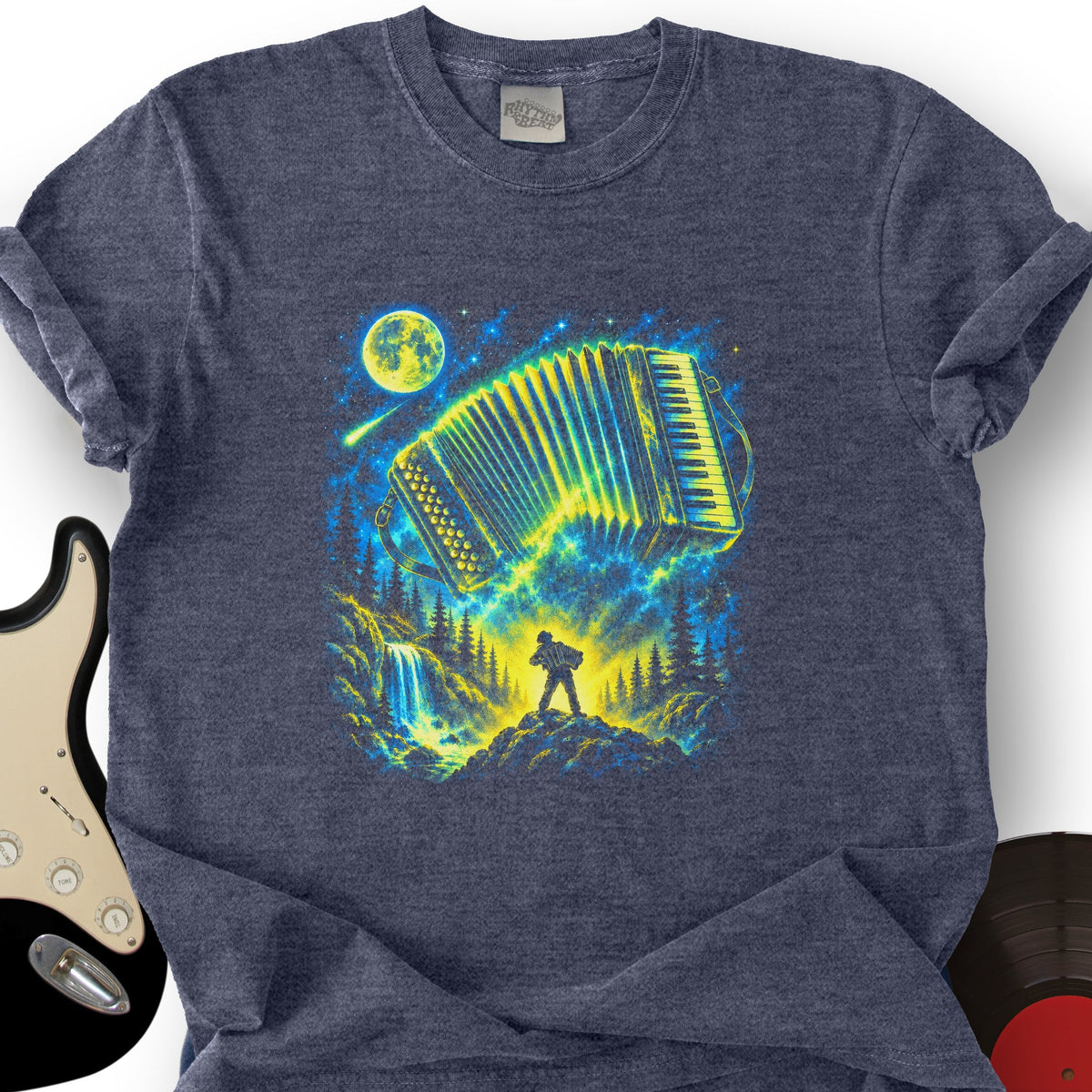 Accordion Moon T-Shirt product image 7