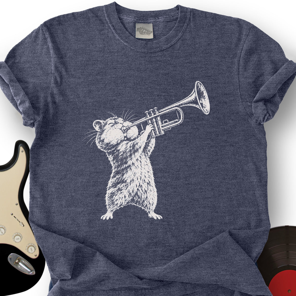 Hamster Horn Blast T-Shirt product image 3