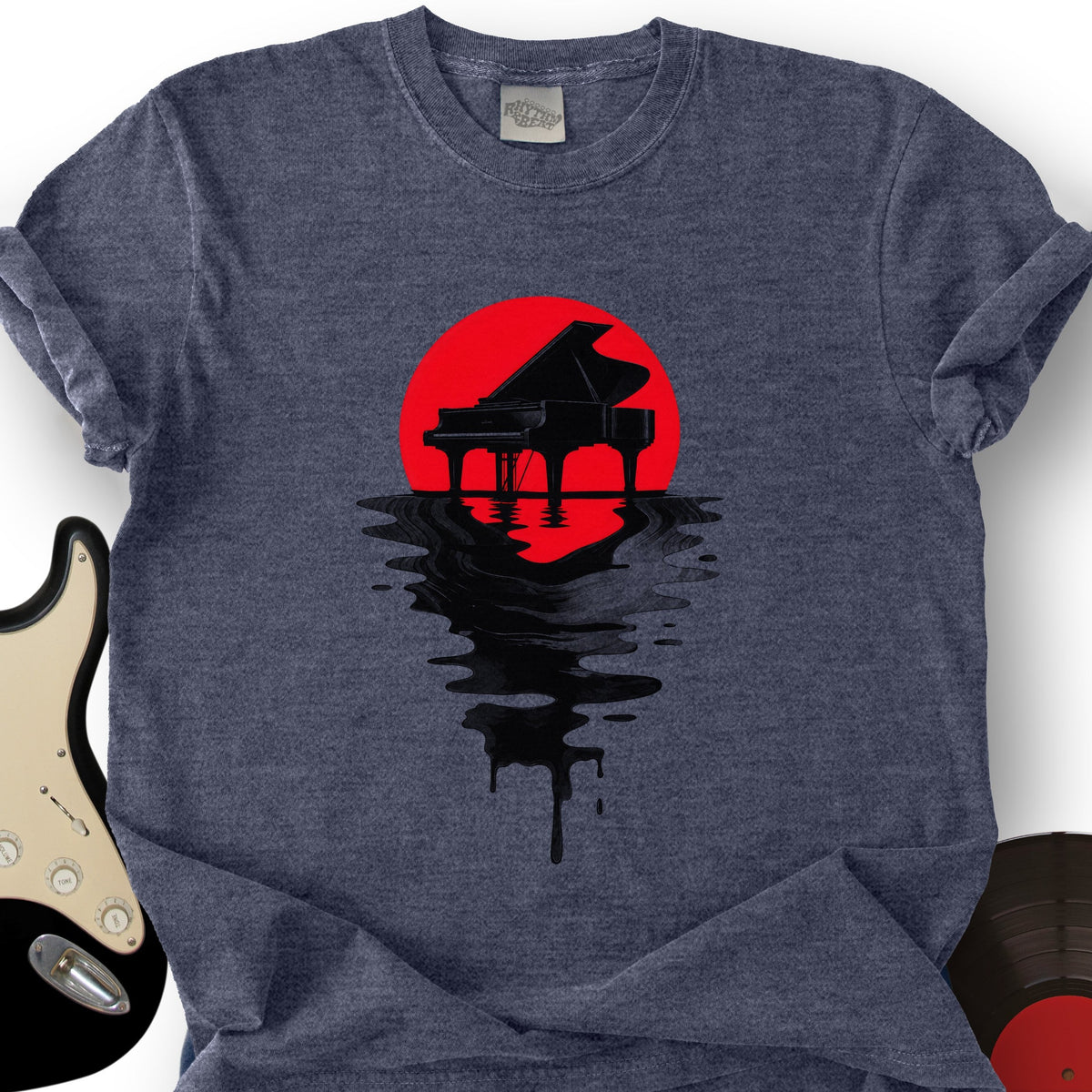 Melting Piano T-Shirt product image 3