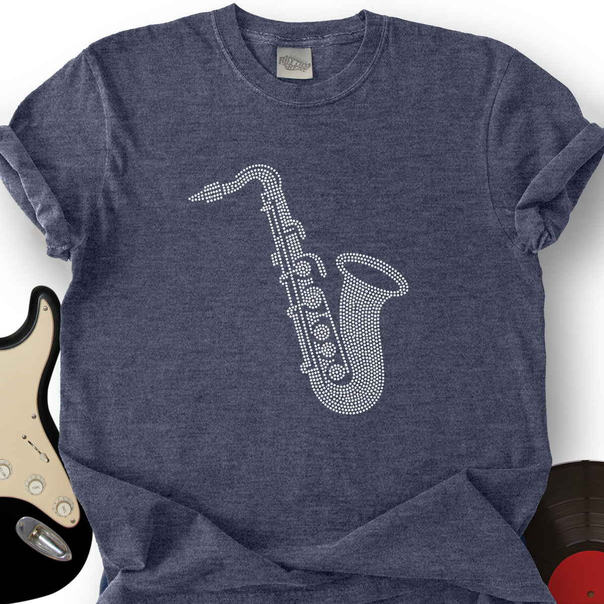 Dotted Saxophone T-Shirt product image 4
