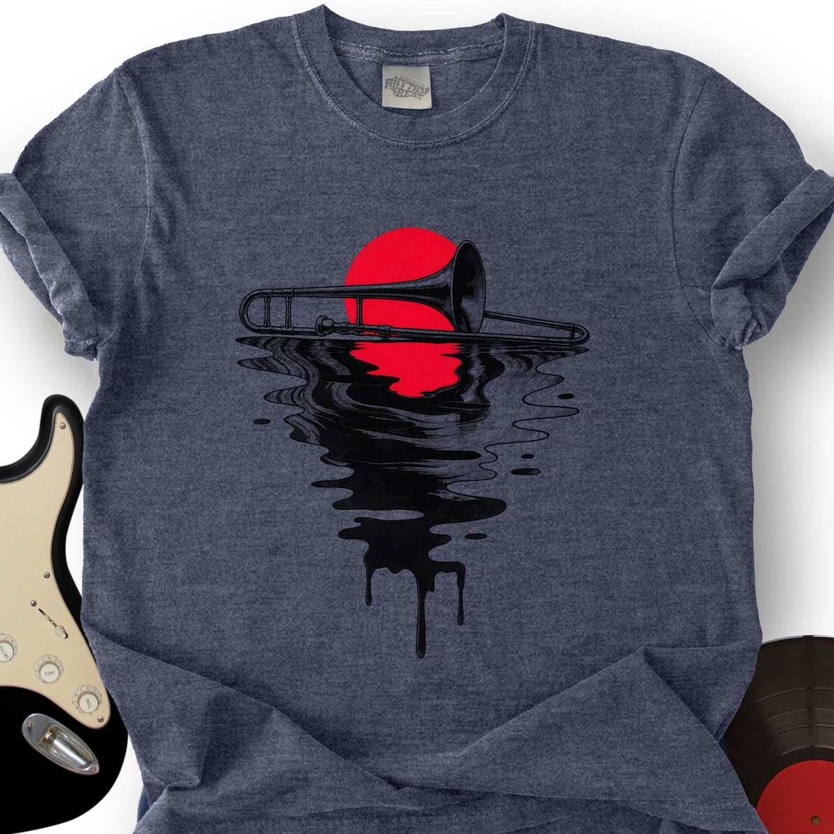 Melting Trombone T-Shirt product image 4