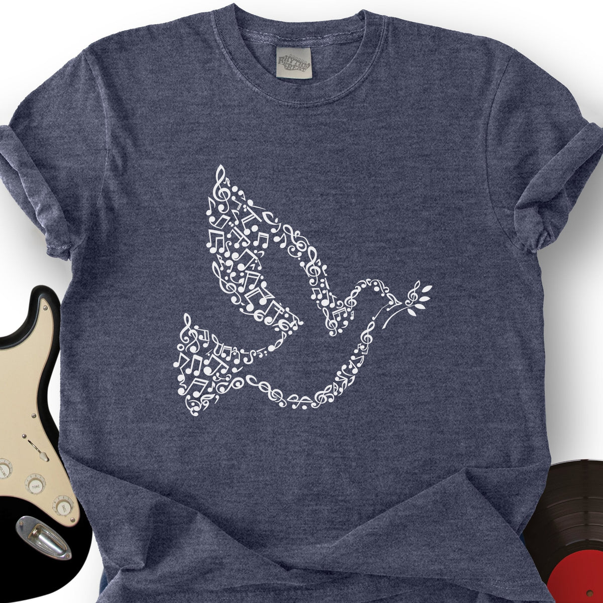 Notes Dove T-Shirt product image 2