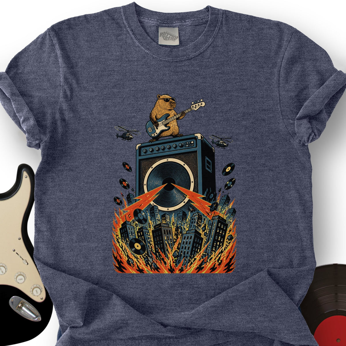 Capybara Amplified T-Shirt product image 4