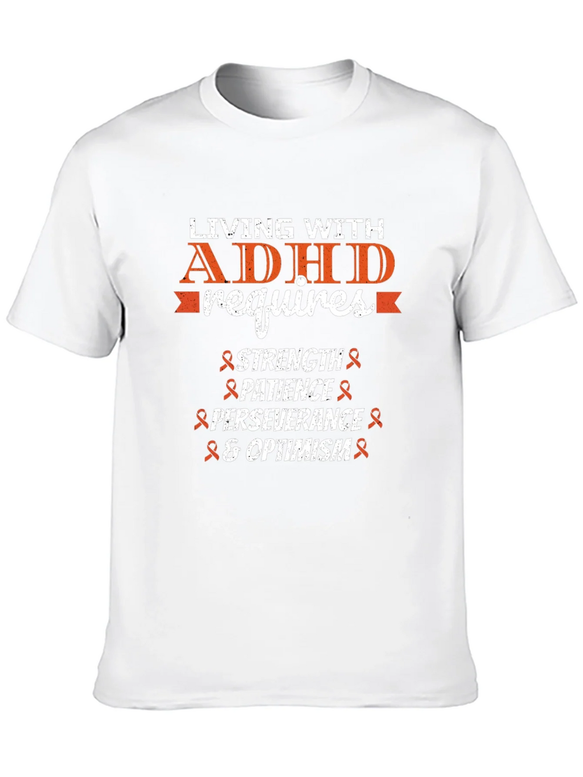 ADHD Awareness T-Shirt: Strength Patience Optimism product image 9