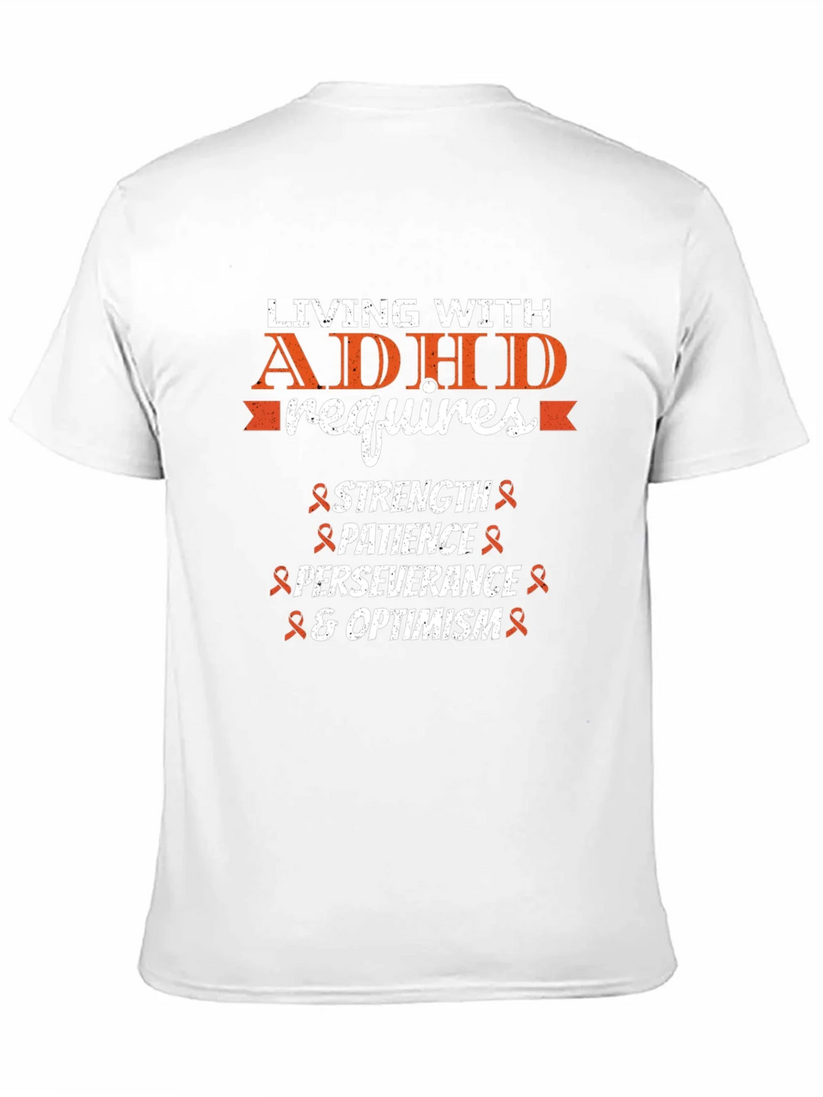 ADHD Awareness T-Shirt: Strength Patience Optimism product image 10
