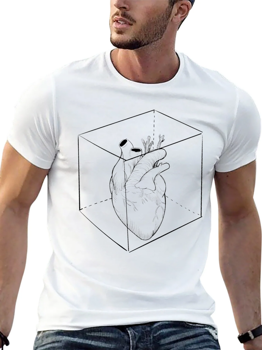 Heart in a Box Graphic T-Shirt product image 12
