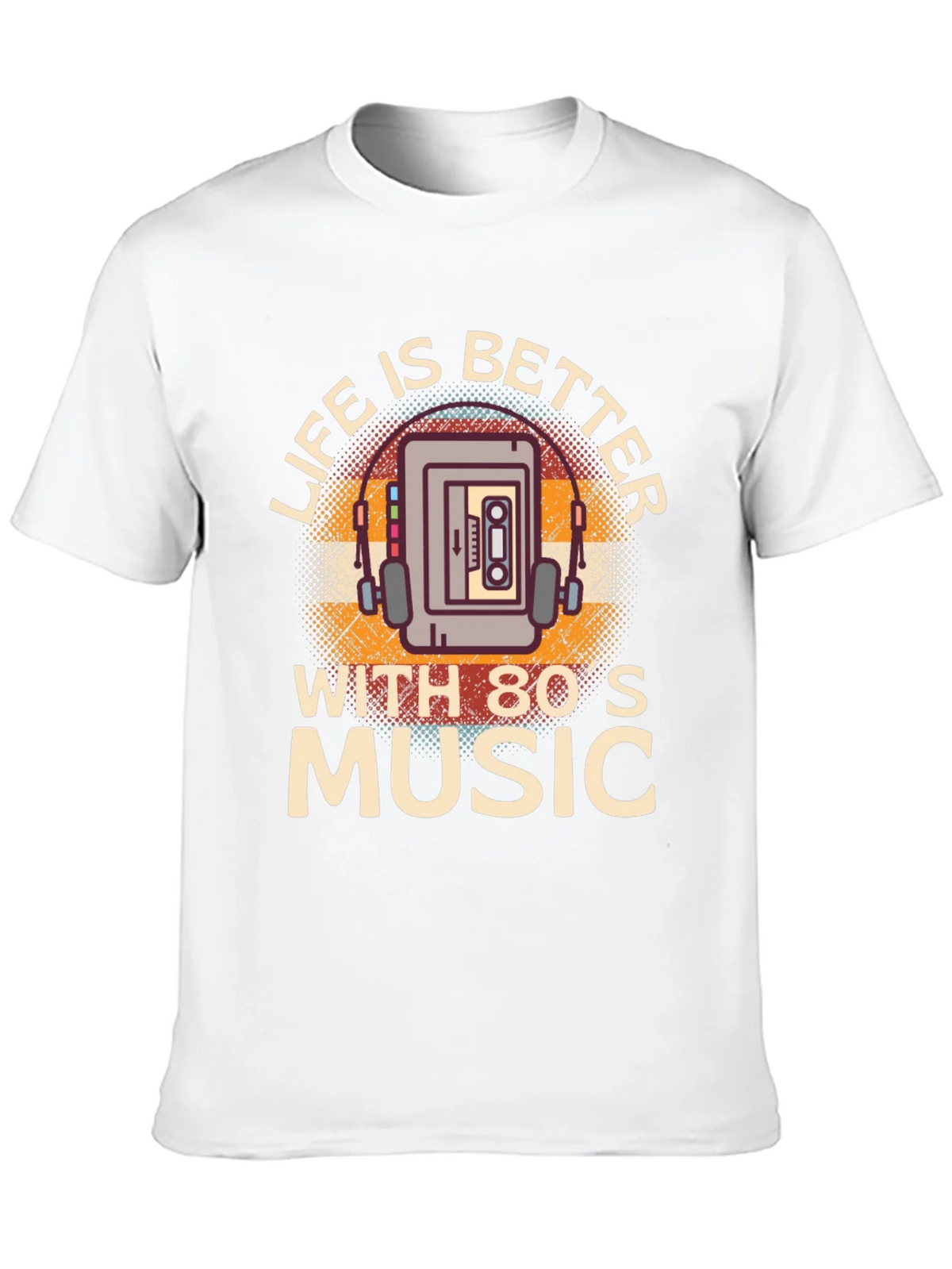 Retro 80s Music T-Shirt - Life is Better with product image 8