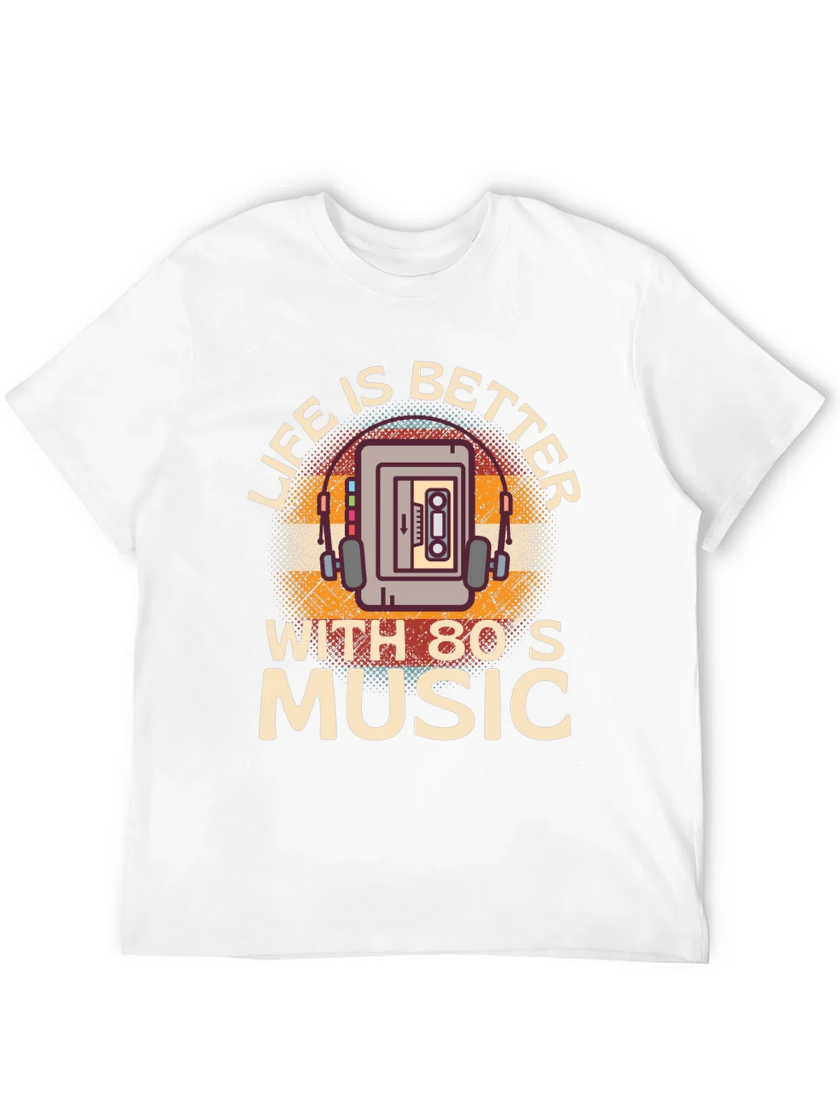 Retro 80s Music T-Shirt - Life is Better with product image 10