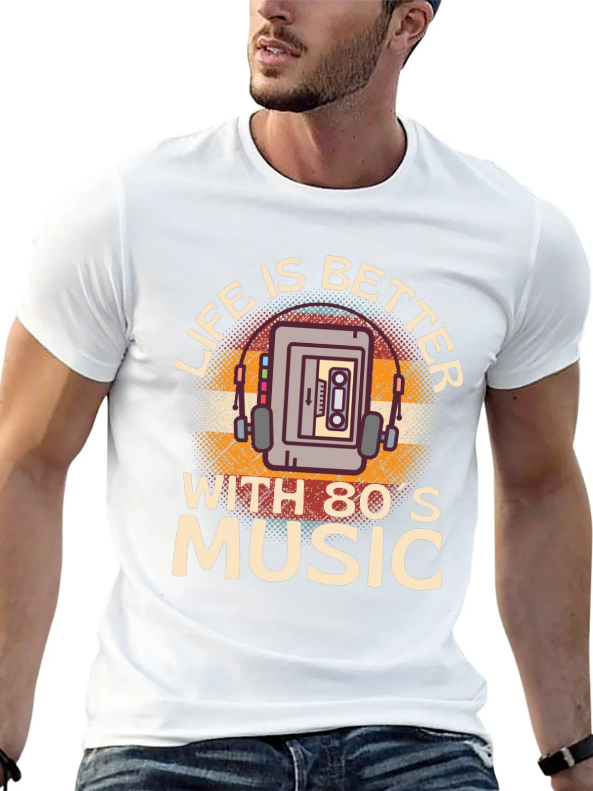 Retro 80s Music T-Shirt - Life is Better with product image 11
