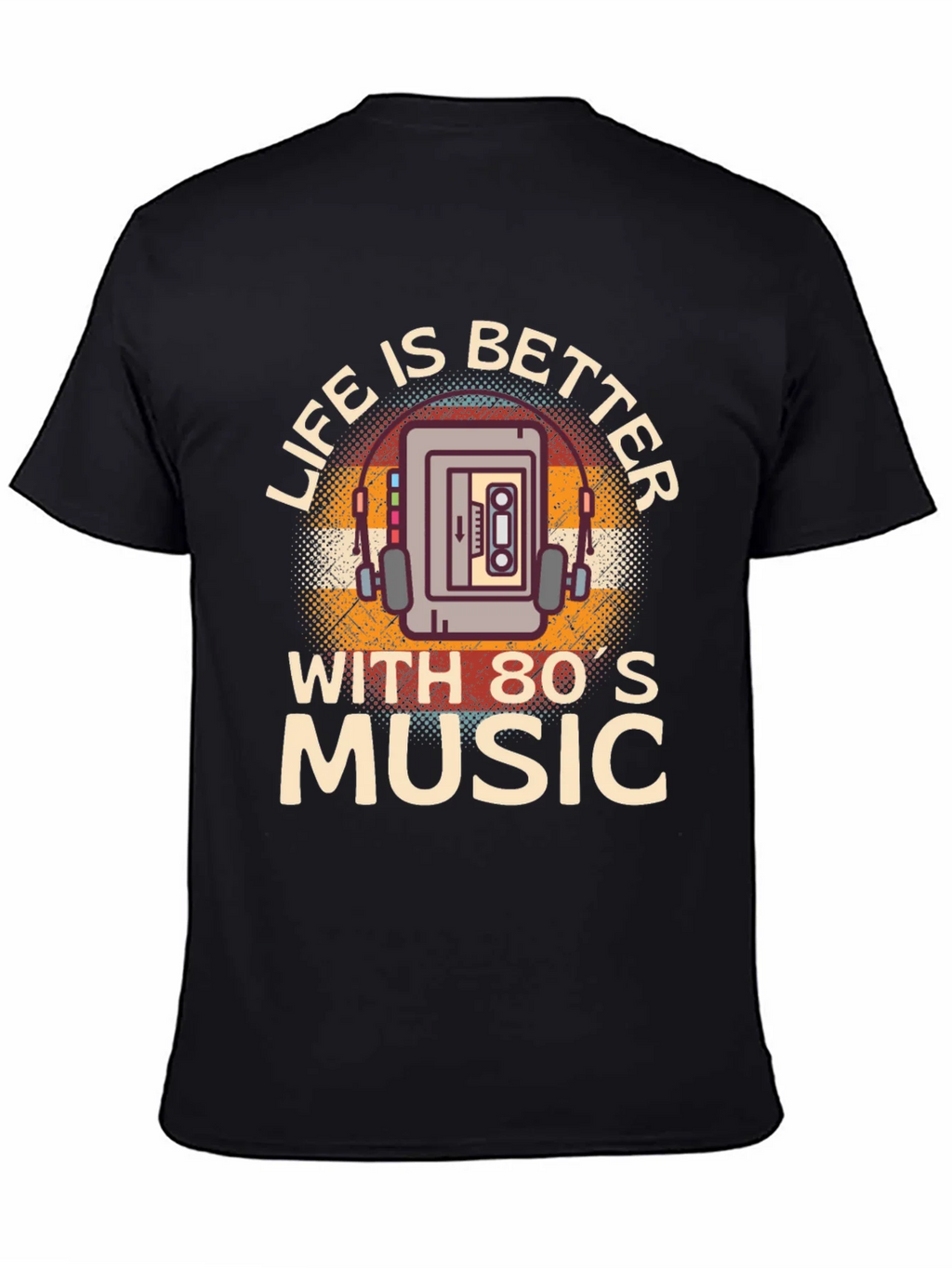 Retro 80s Music T-Shirt - Life is Better with product image 4