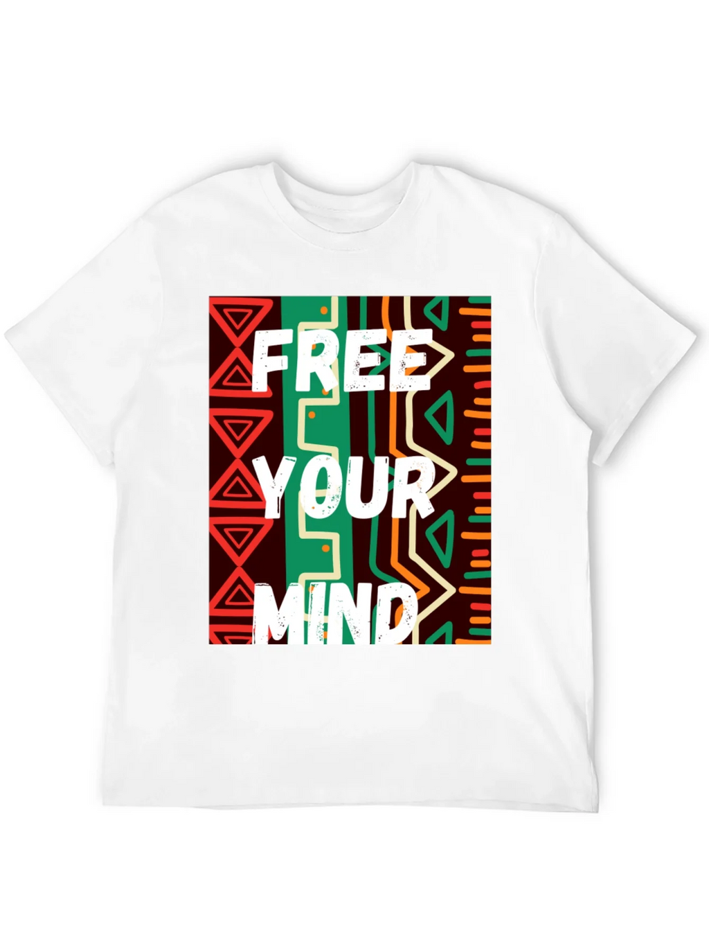 Free Your Mind Graphic Tee - Black Cotton Blend product image 11