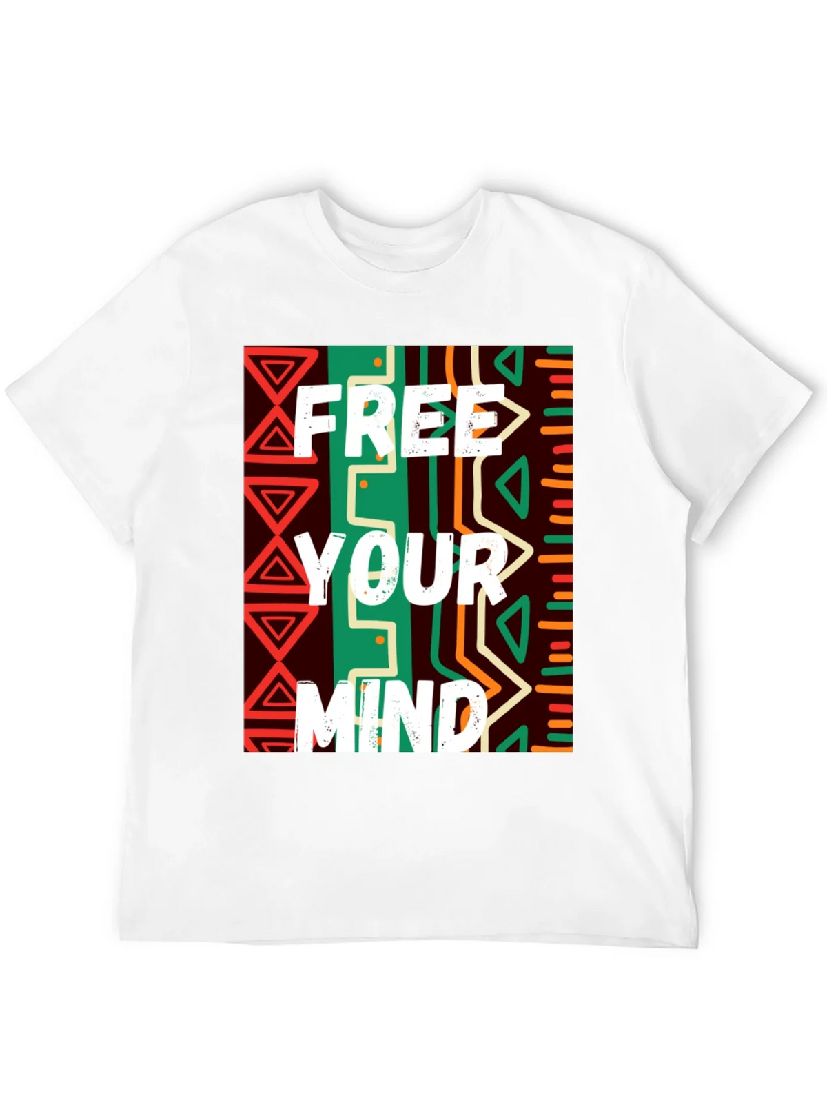 Free Your Mind Graphic Tee - Black Cotton Blend product image 11