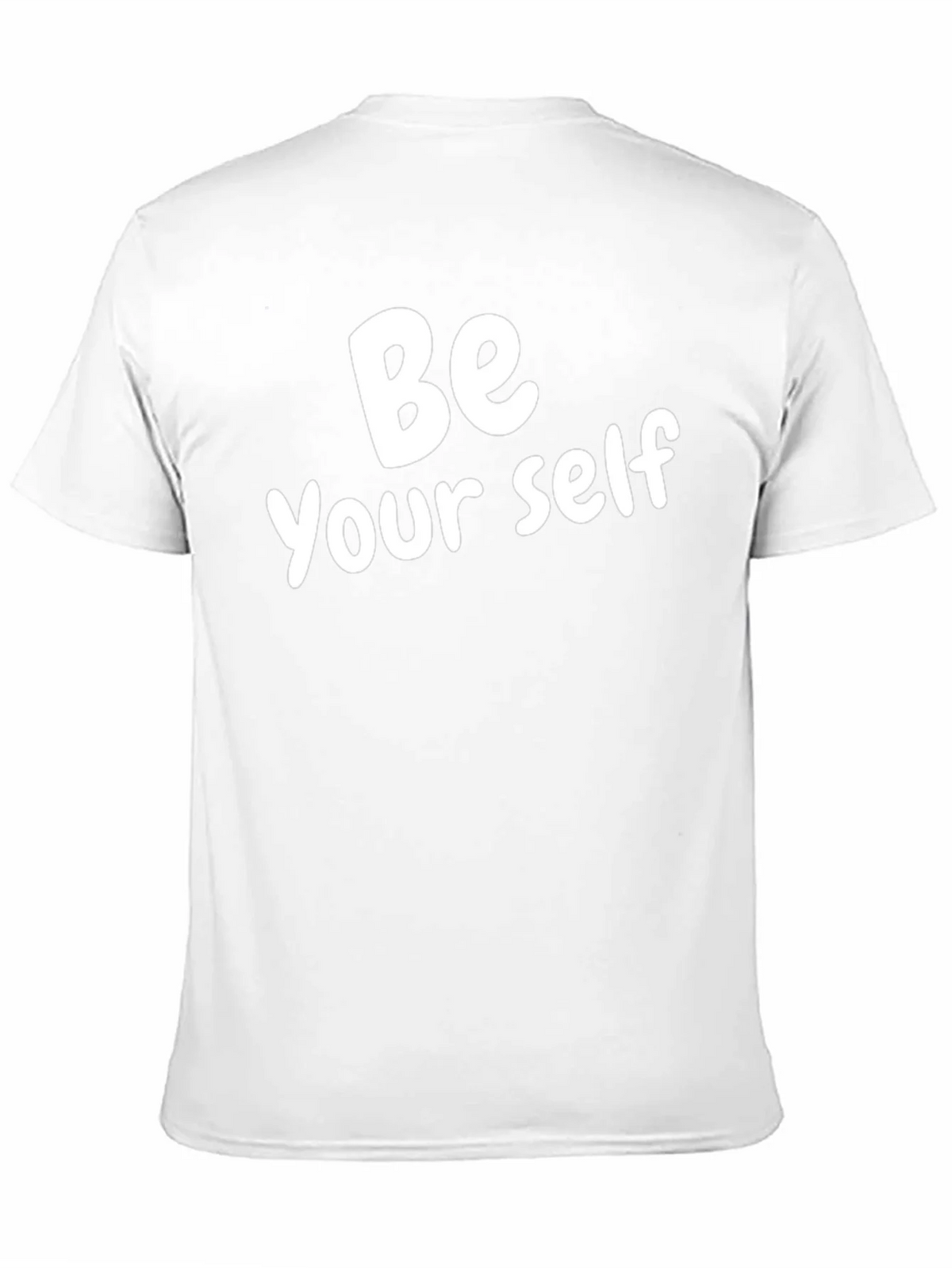 Be Yourself T-Shirt - Black Cotton Blend product image 8