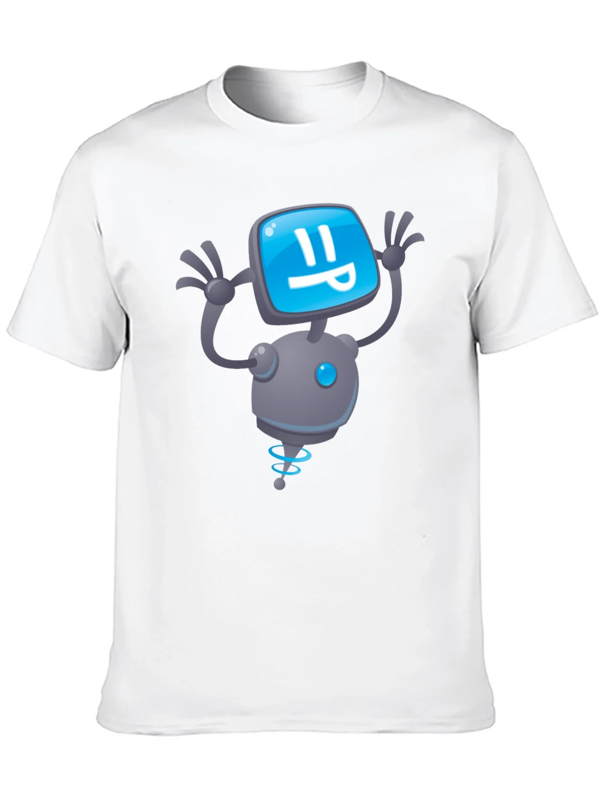 Robot Graphic Black T-Shirt product image 9
