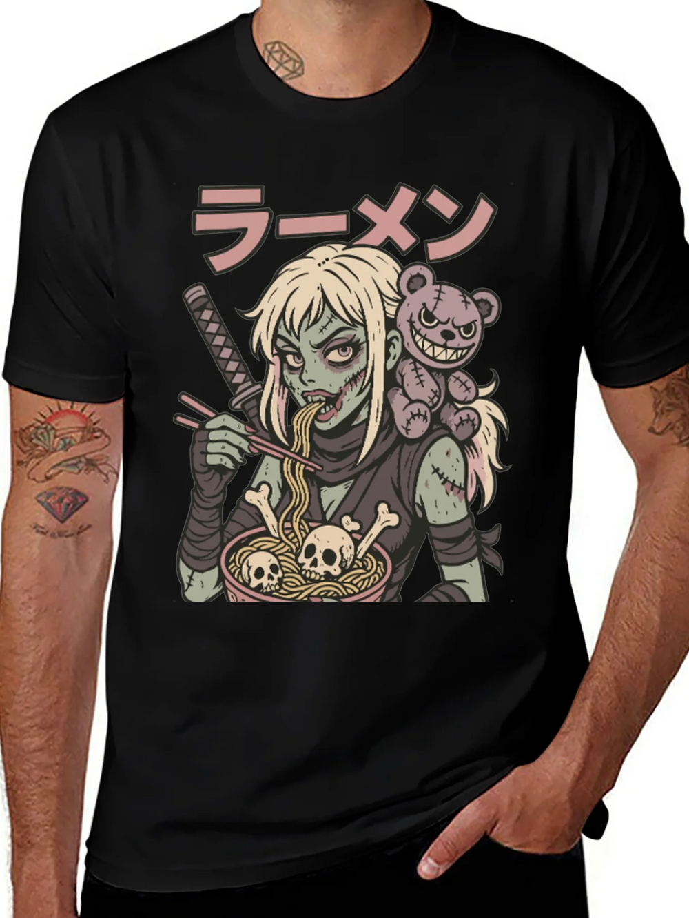 Zombie Ramen T-Shirt product image 1