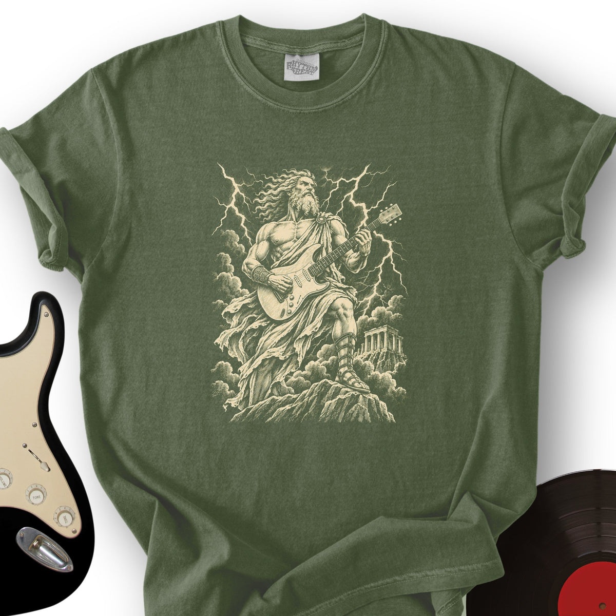 Zeus Guitar T-Shirt product image 3