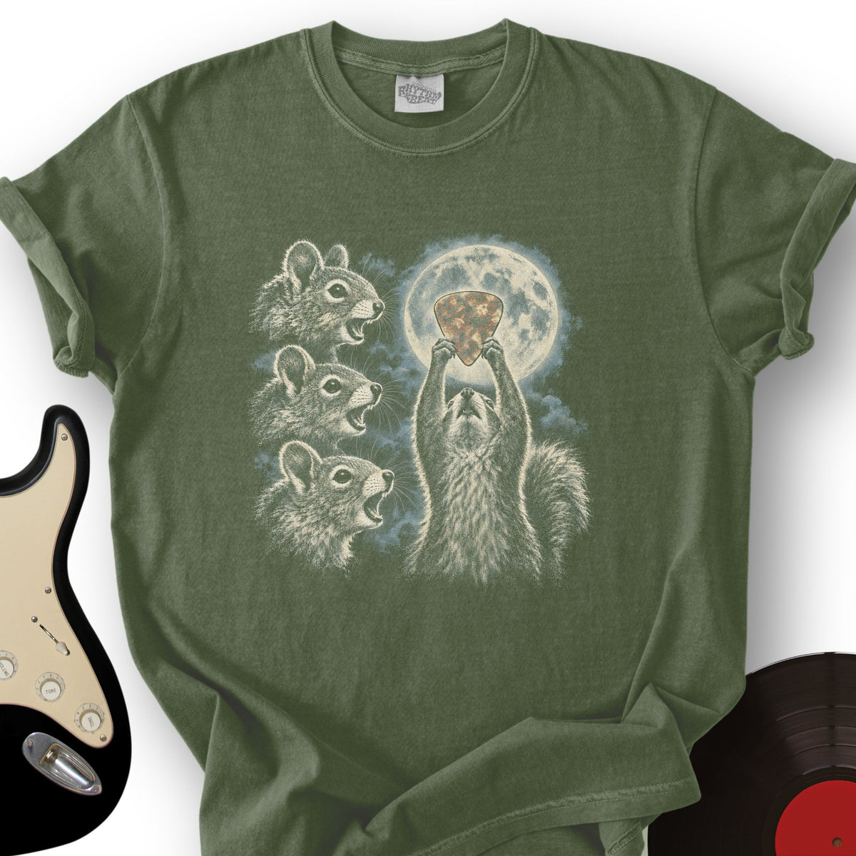 Squirrel Pick Moon T-Shirt product image 3