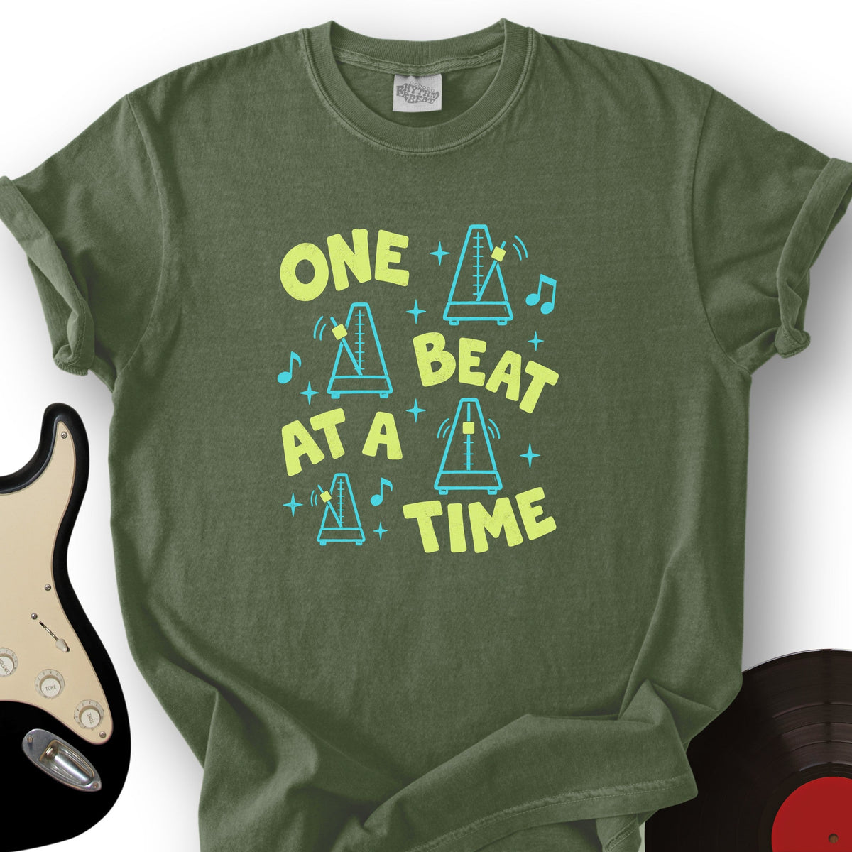 One Beat At A Time T-Shirt product image 2