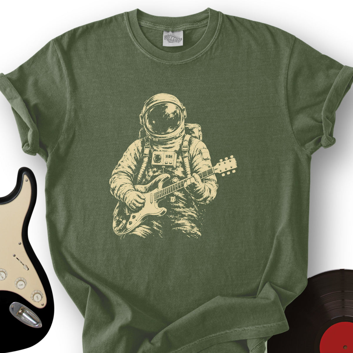 Astronaut Guitar T-Shirt product image 5