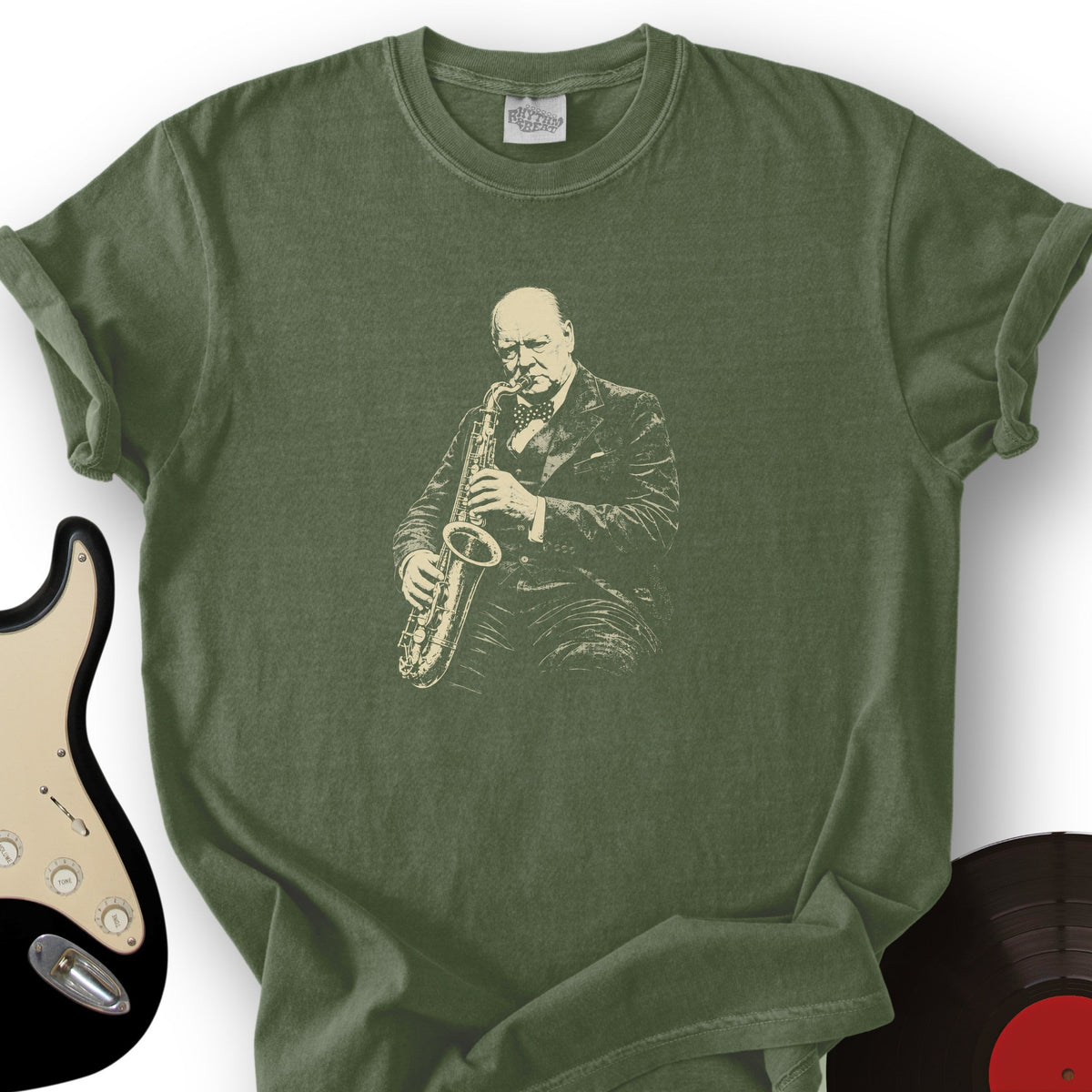 Churchill Sax T-Shirt product image 2