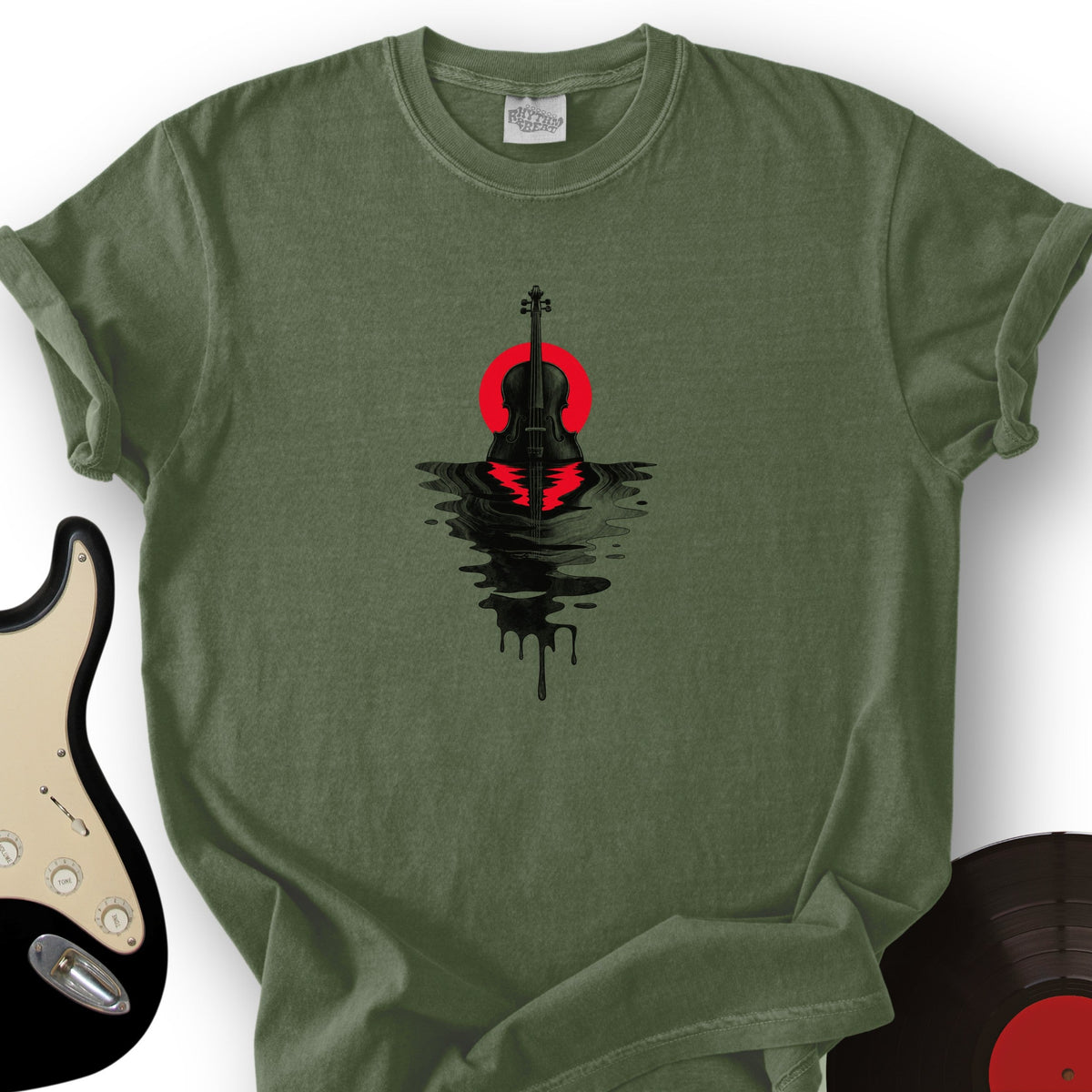 Melting Cello T-Shirt product image 5